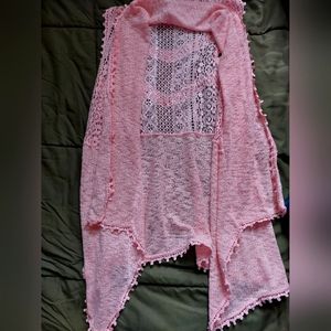 Like New Women's Pink Almost Famous XS Vest